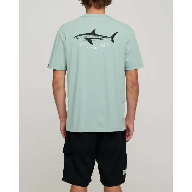 Salty Crew Brother Bruce Premium Tee Mackeral S
