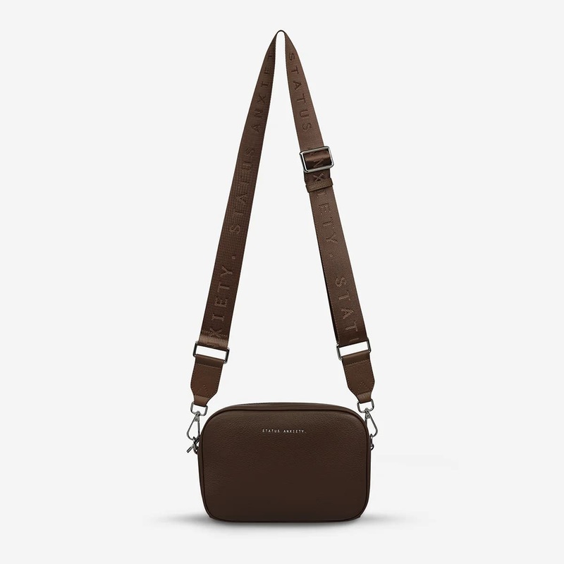 Status Anxiety Plunder With Webbed Strap Bag – Cocoa Cocoa ONE SIZE