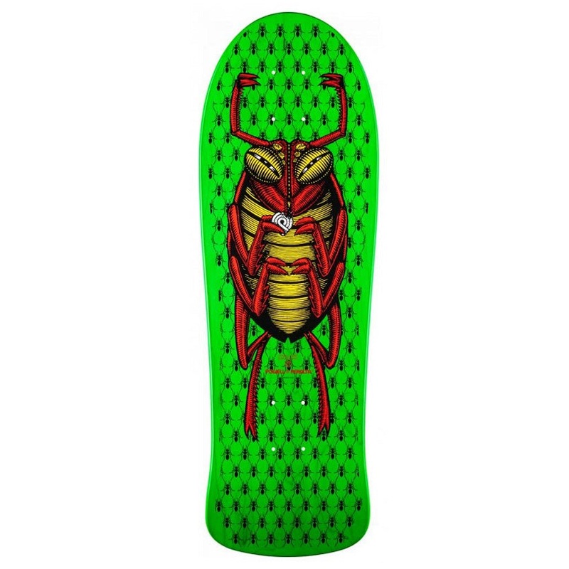 Powell Peralta O.G. Bug Green Skateboard Deck – 10″