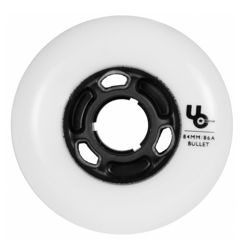 Undercover Team Wheels Bullet Radius 84mm 86a – Set of 8