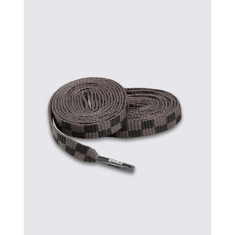Vans 36″ Laces – Black / Charcoal Checkerboard BLK ONE SIZE