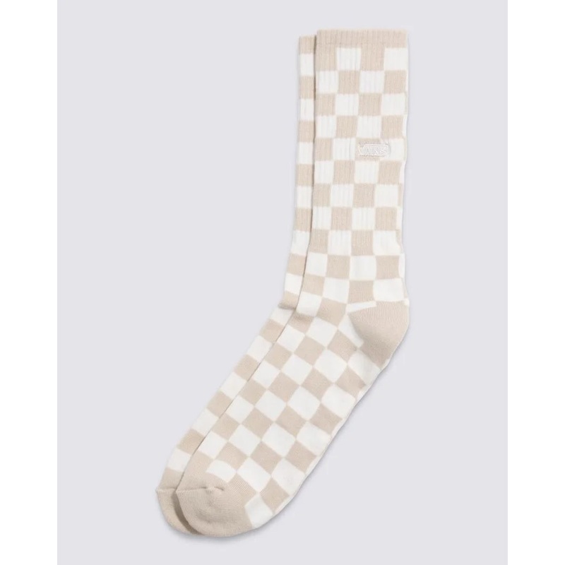 Vans Checkerboard Crew Sock – Oatmeal NAT 6.5 to 9
