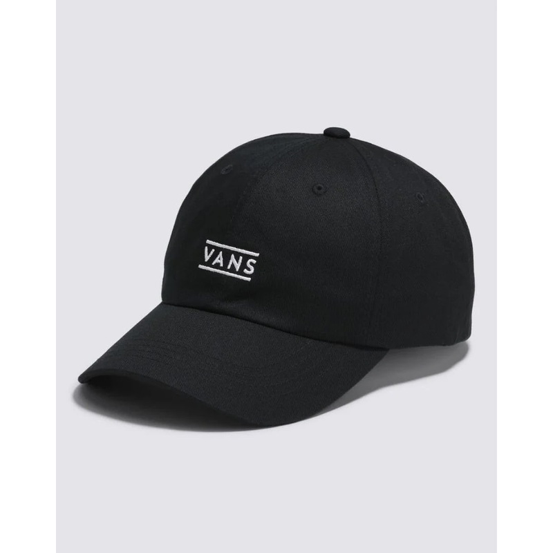 Vans Half Box Curved Bill Jockey Hat – Black OSFM