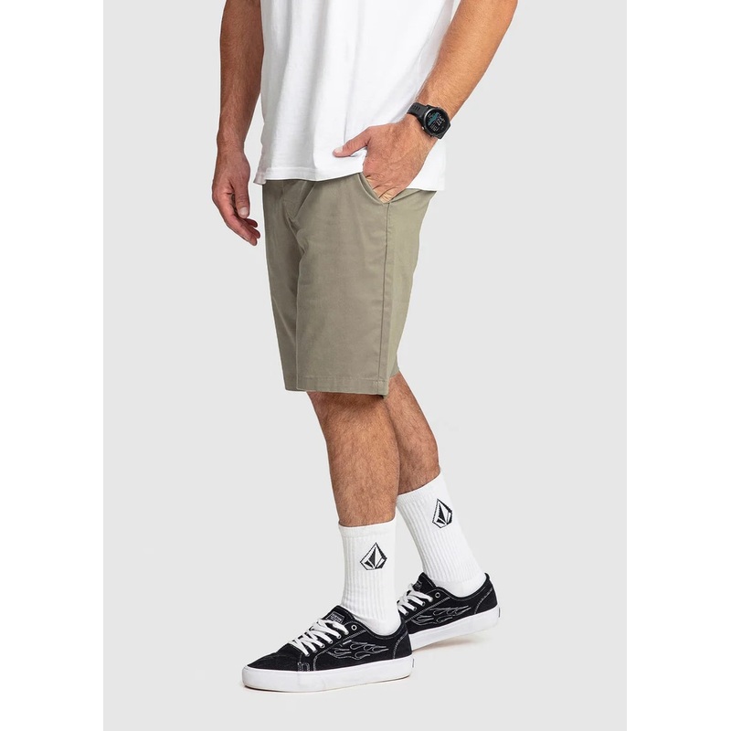 Volcom Fricken Modern Stretch Shorts 21″ – Khaki KHA 28