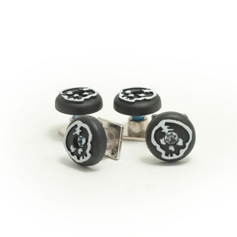 Cuff screws M6 grey 4-pack