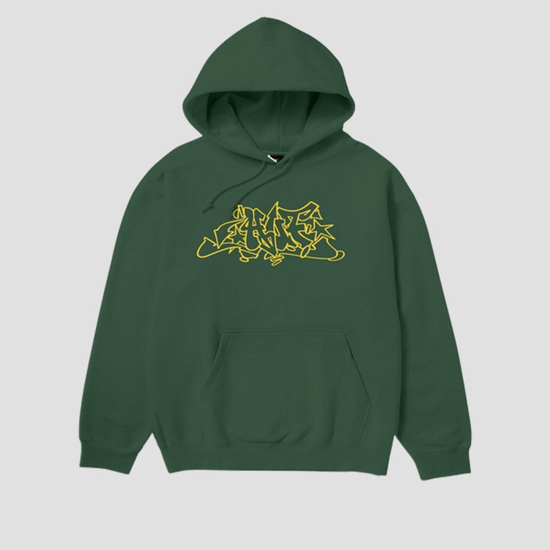 HUF Outlines Hood Forest Green Small