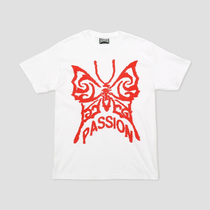 Passion Butterfly T-Shirt White Small