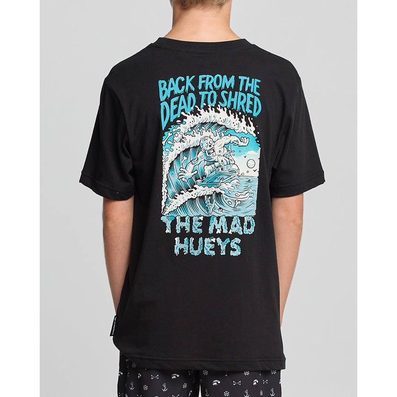 The Mad Hueys BACK FROM THE DEAD | YOUTH SS TEE BLACK 6