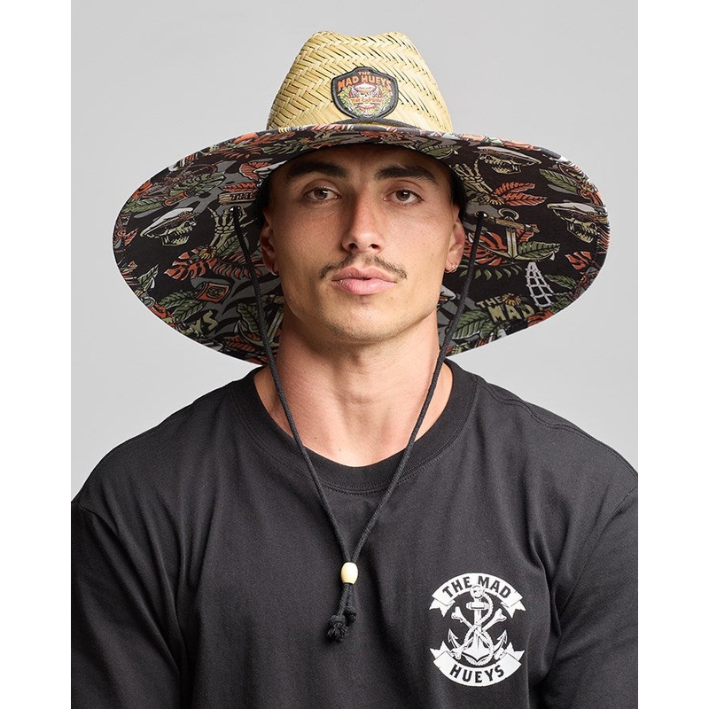The Mad Hueys THE ISLAND CAPTAIN | STRAW HAT NATURAL OSFM