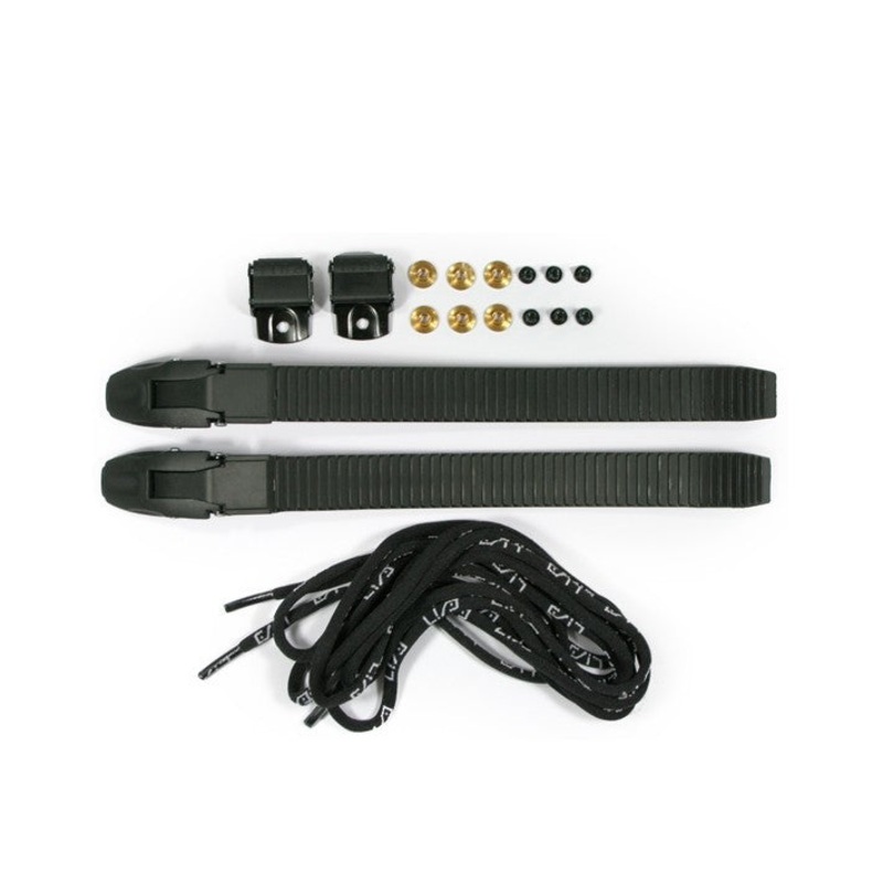 Top buckle 24cm SBM3 Laces 120cm set black
