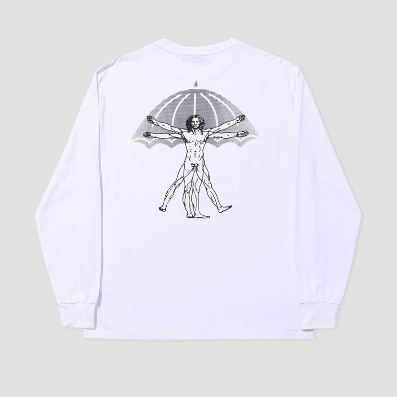 Helas Vitruve Longsleeve T-Shirt White Small