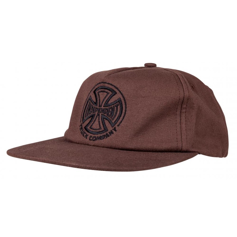 Independent T/C Embroidery Cap – Chocolate
