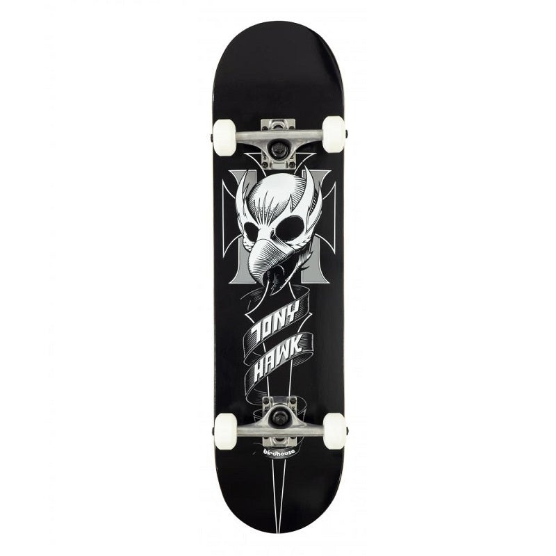 Birdhouse Stage 1 Crest Black Skateboard – 8.0″