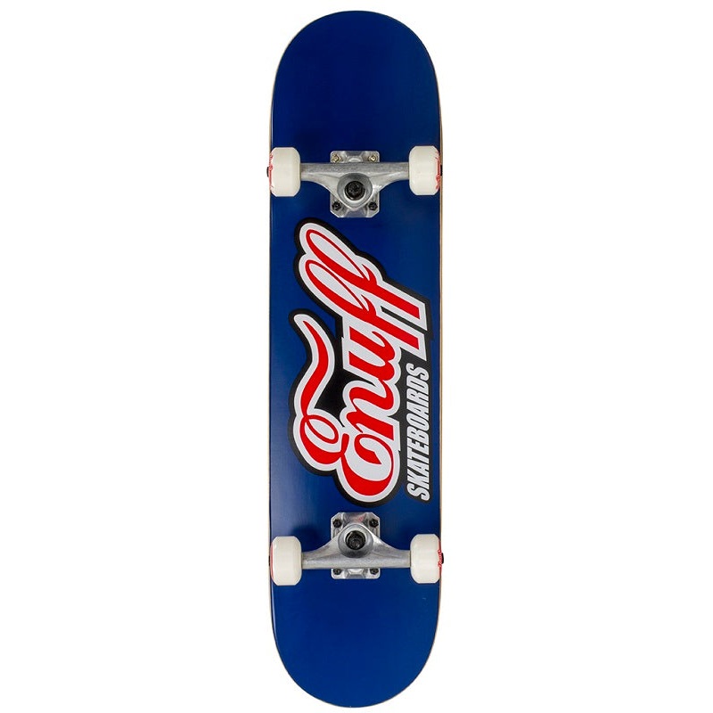 Enuff Classic Logo Blue Mini Skateboard – 7.25″