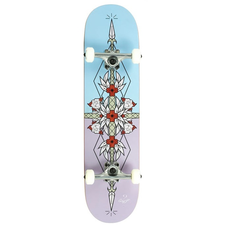 Enuff Flash Purple/Blue Skateboard – 8.0″