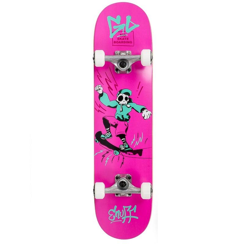 Enuff Skully Pink Skateboard – 7.75″