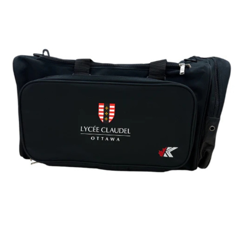 LYCE CLAUDEL SAC DE SPORT KOBE AVEC LOGO Black