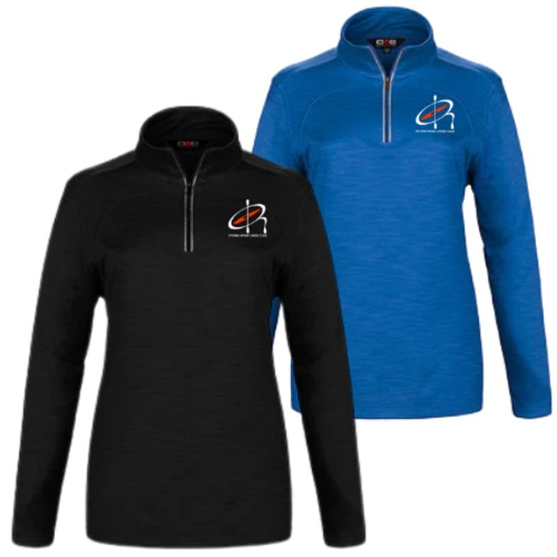 ORCC CX2 1/4 ZIP LADIES PULLOVER MEADOWBROOK Black WXS