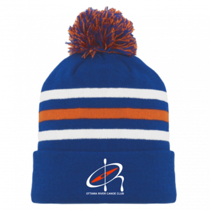 ORRC AK POM POM TOQUE Blue YOUTH – ONE SIZE