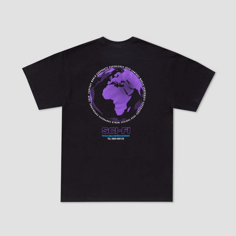 Sci-Fi Fantasy Corporate Experience T-Shirt Black Small