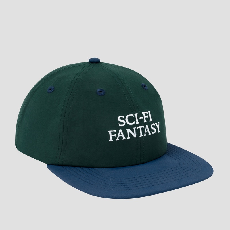 Sci-Fi Fantasy Nylon Logo Cap Green