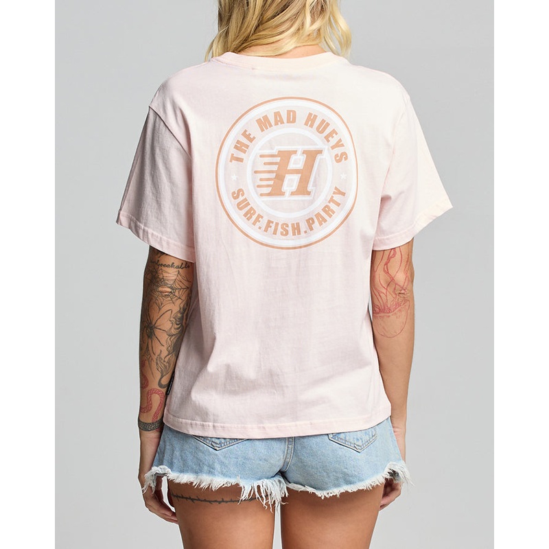 The Mad Hueys H SERIES | WOMENS SS TEE FAIRY FLOSS XS