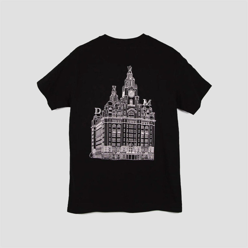 The National Liver Building T-Shirt Black Small