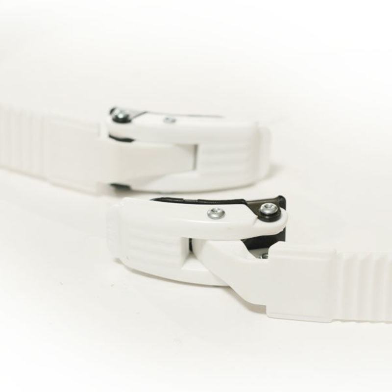 Top buckle SBM3 pair white 22cm