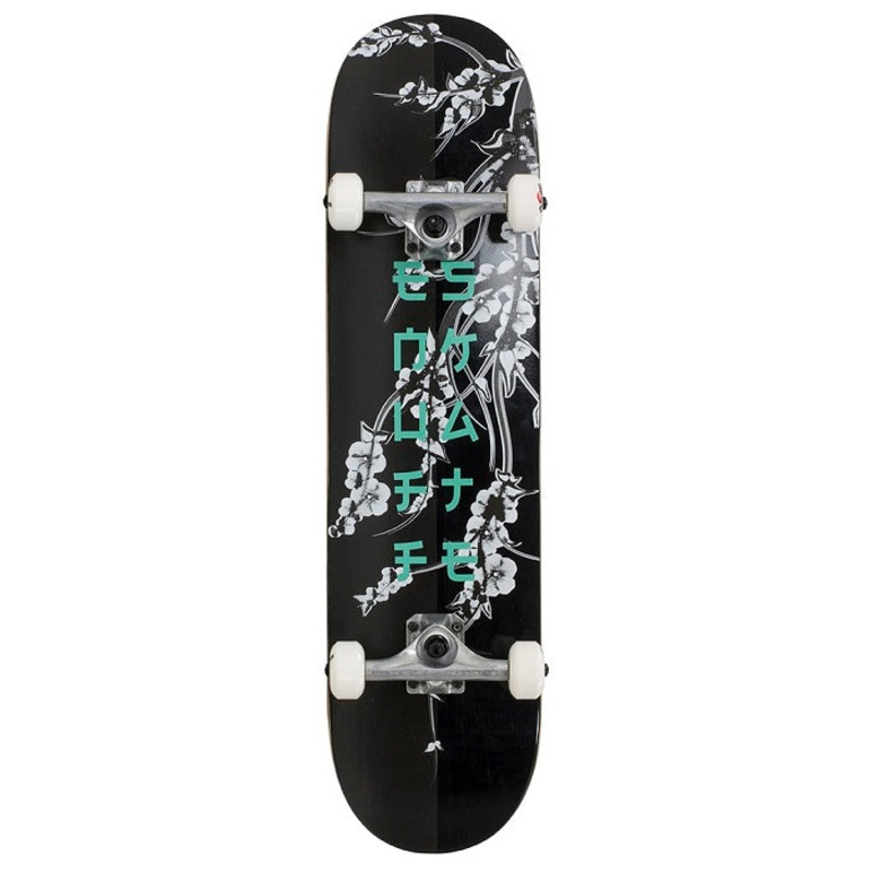 Enuff Cherry Blossom Black Skateboard – 8.0″