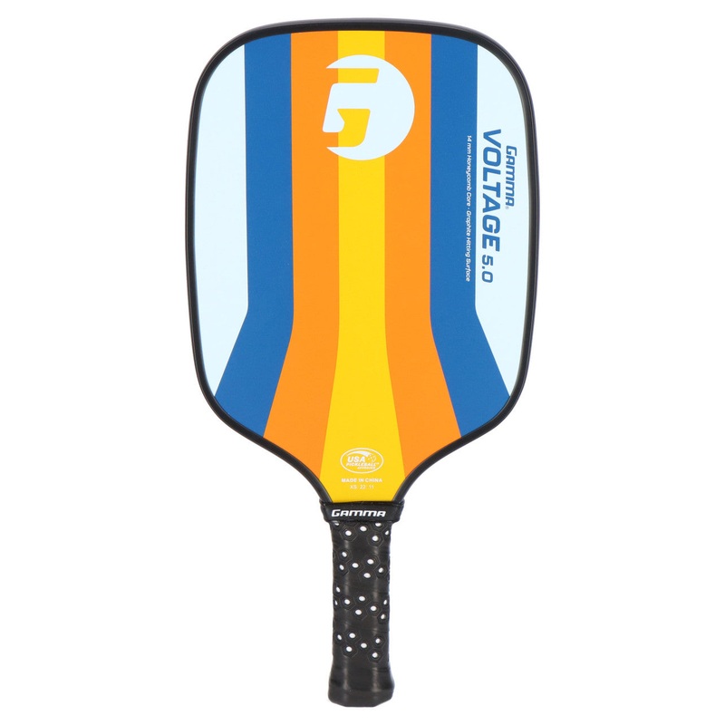GAMMA PICKLEBALL PADDLE QUANTUM VOLTAGE 5.0 Orange