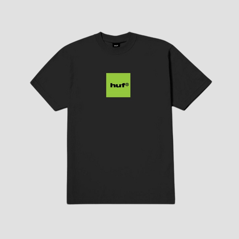 HUF 89 Box Logo T-Shirt Black Small