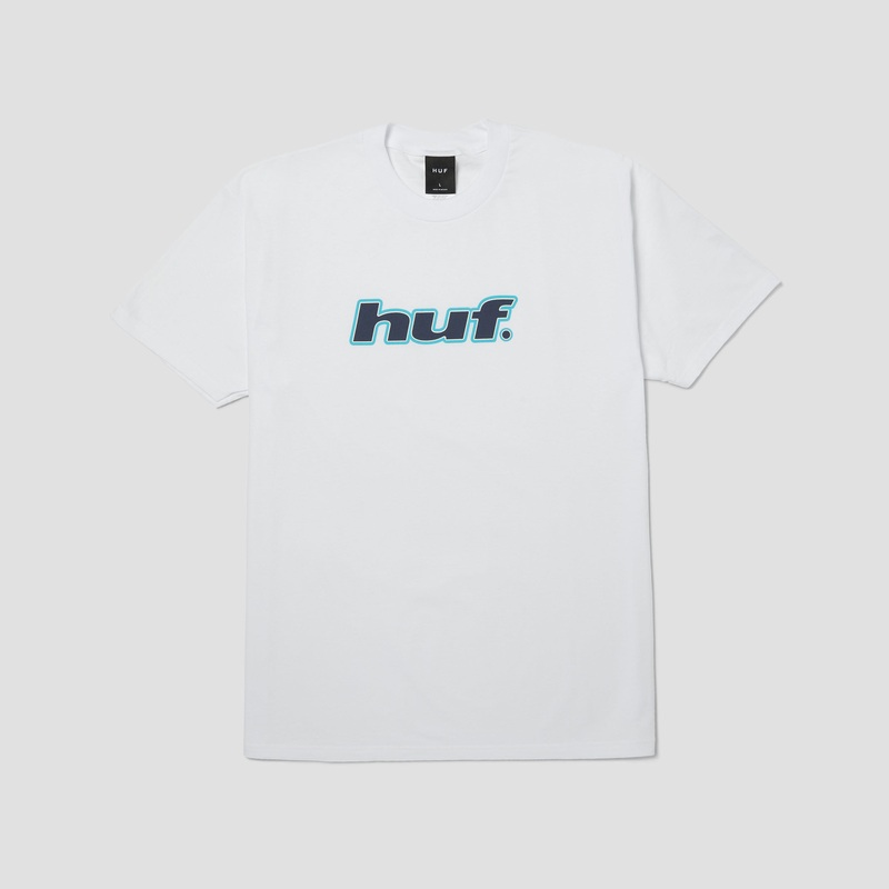 HUF H Dot T-Shirt White Small