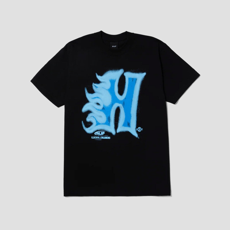 HUF Heatwave T-Shirt Black Small