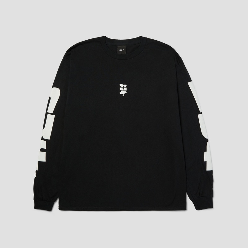HUF Megablast Longsleeve T-Shirt Black Small