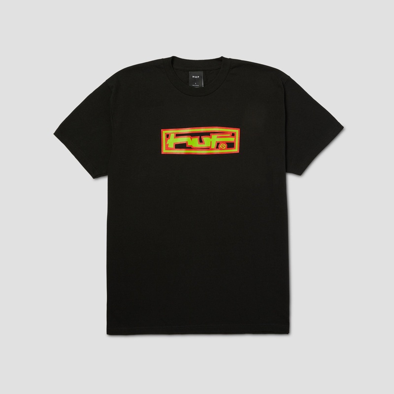 HUF Stretch T-Shirt Black Small