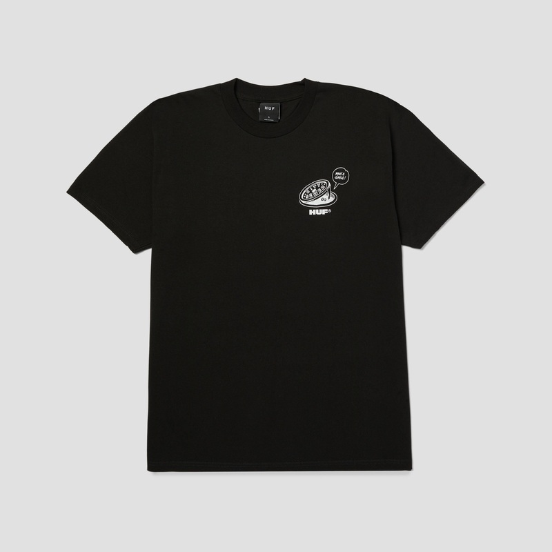 HUF What A Jungle T-Shirt Black Small