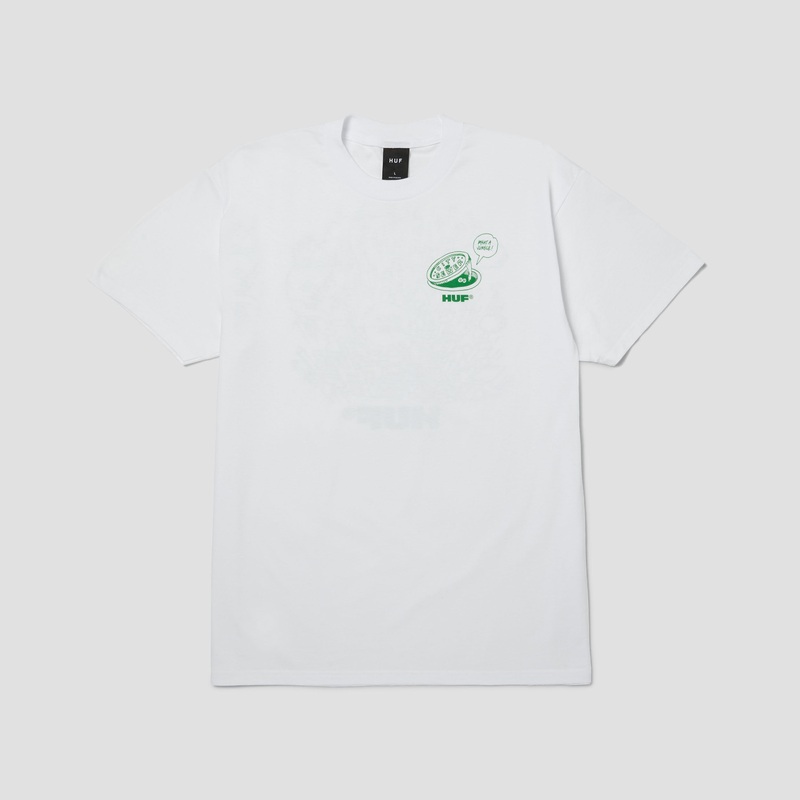 HUF What A Jungle T-Shirt White Small