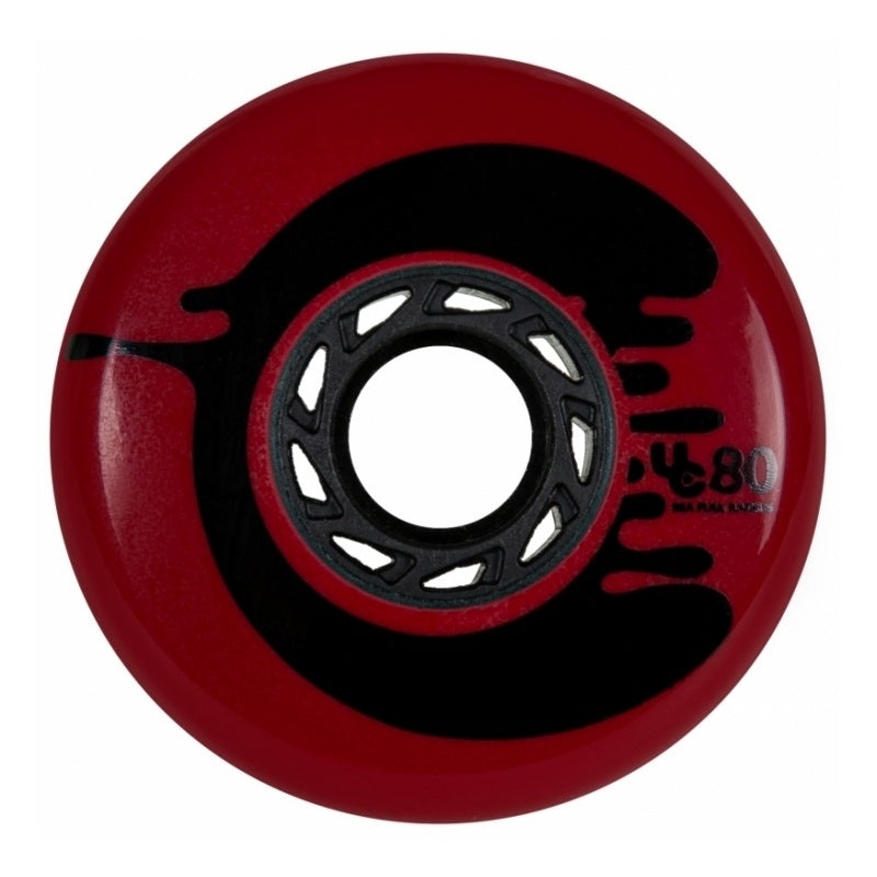Undercover Cosmic Rosche Red Wheels Full Radius 80mm 88a – Set of 4