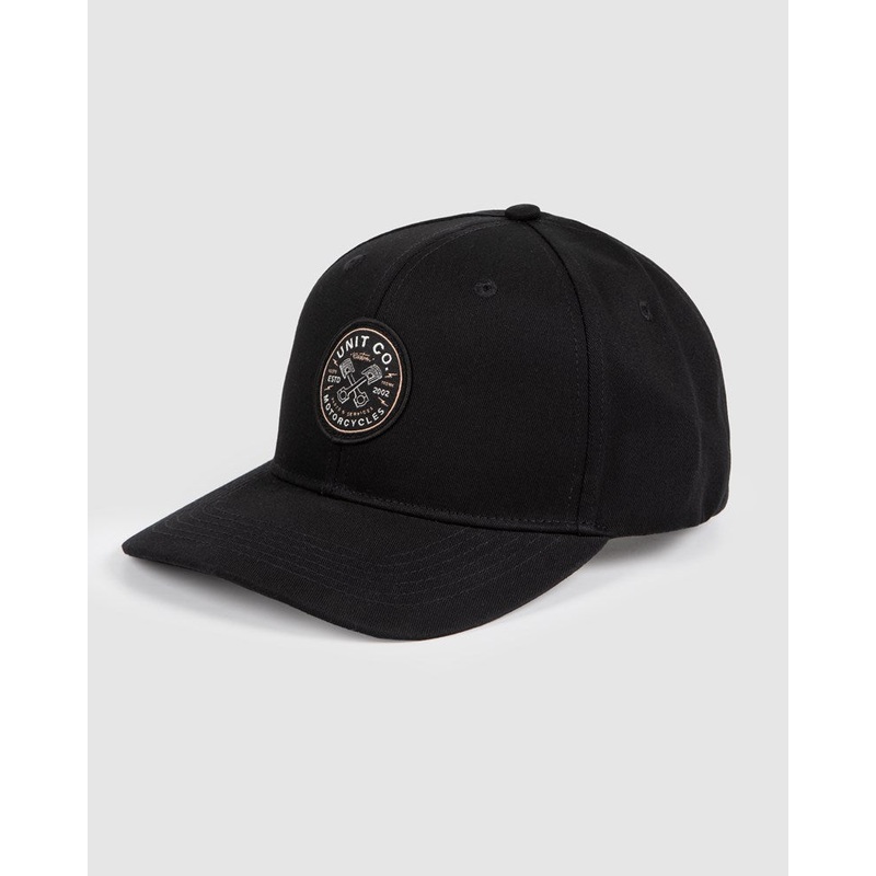 Unit Parts & Services Snapback Cap BLACK OSFM