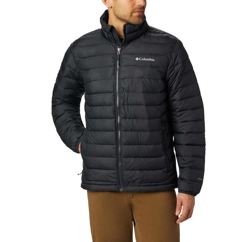 Columbia Powder Lite Jacket – Men S Black