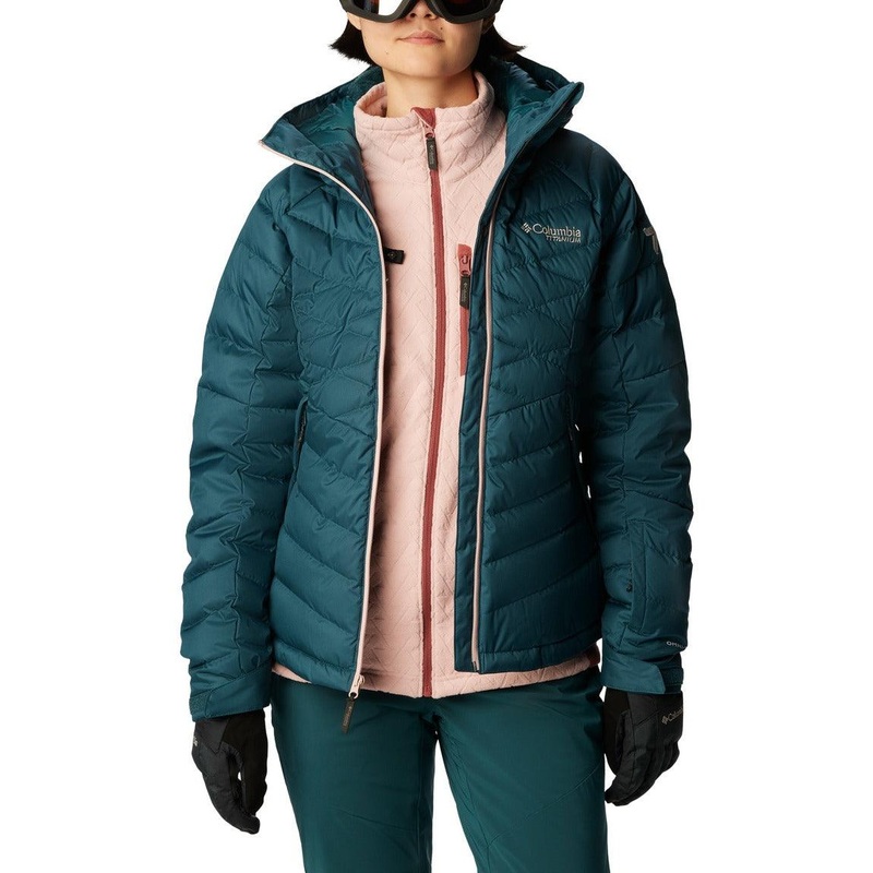 Columbia Roaring Fork Down Jacket – Women XS Night Wave