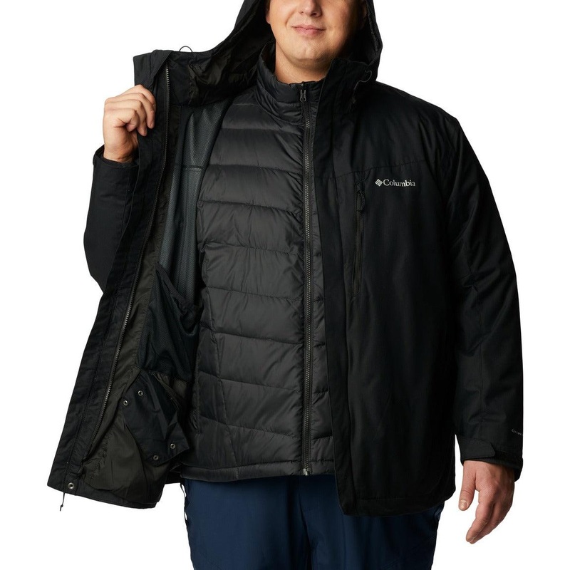 Columbia Whirlibird IV Interchange Jacket – Big 1X Black