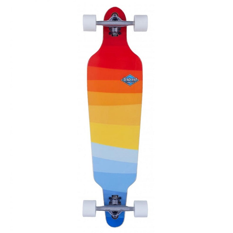 D Street Drop Through Horizon Longboard – 37″