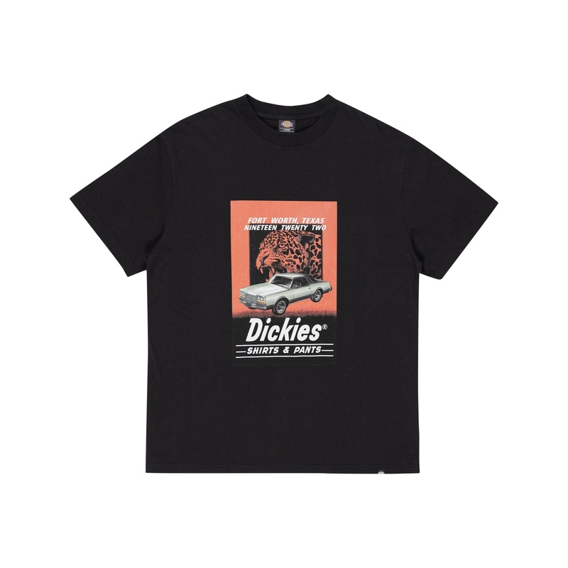 Dickies Cheetah 450 Box Fit Tee BLACK XS