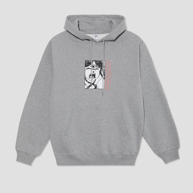 Polar Dave Hood Third Eye Heather Grey X-Small