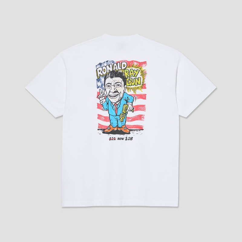 Polar Ray Gun T-Shirt White X-Small