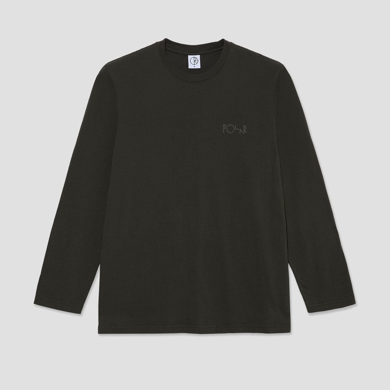 Polar Steve Longsleeve Stroke Logo T-Shirt Dirty Black X-Small