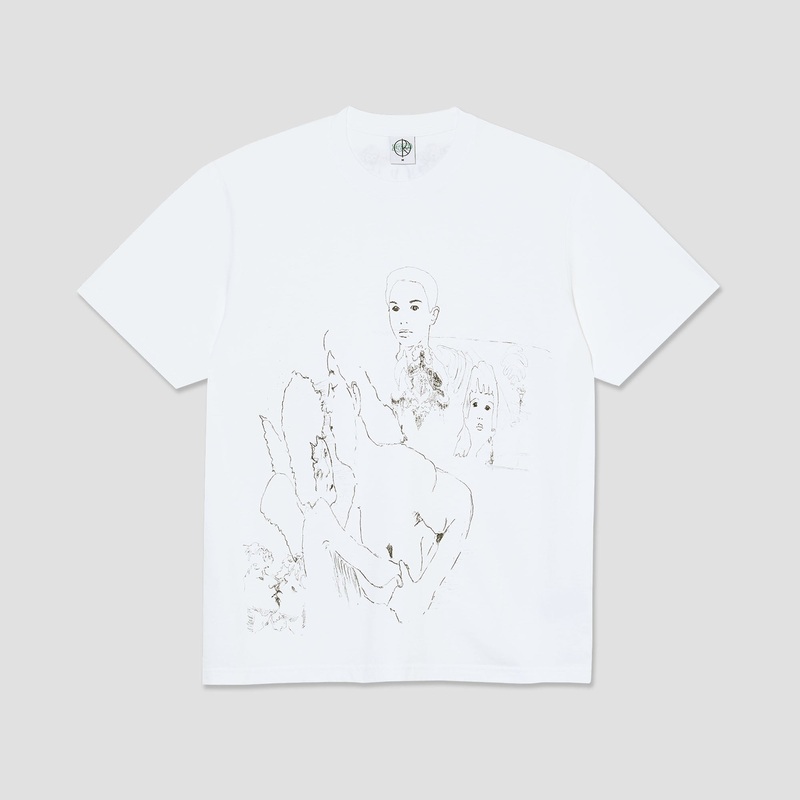Polar Steve T-Shirt Rve White X-Small