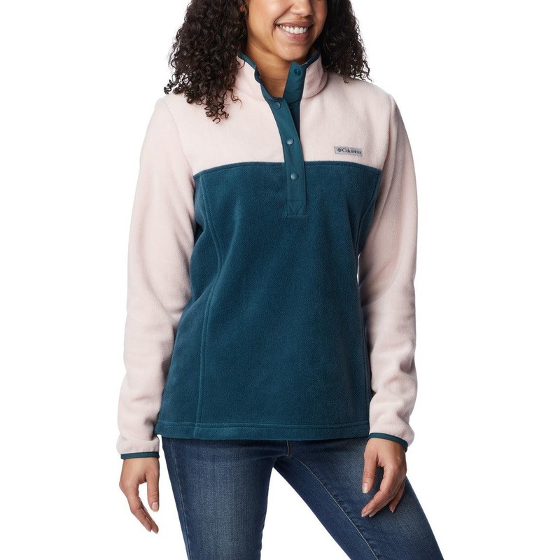 Columbia Benton Springs 1/2 Snap Pullover – Women XS Black