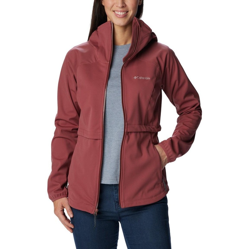 Columbia Canyon Meadows Softshell Jacket – Women XS Beetroot